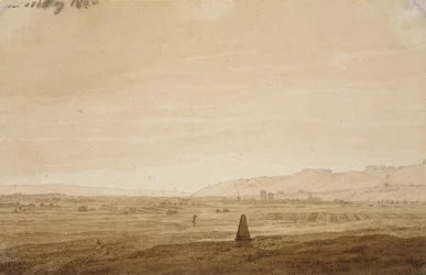 Paesaggio con obelisco, 1803
